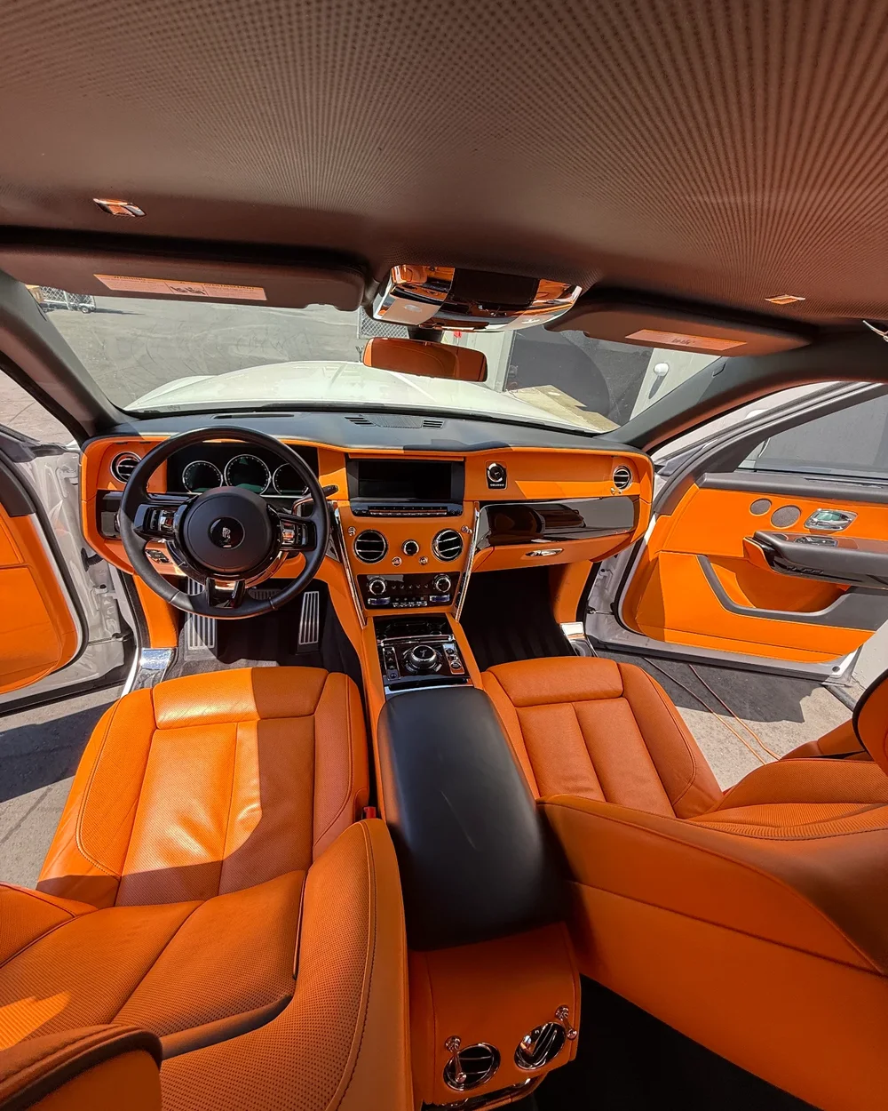 Rolls Royce Interior Detail