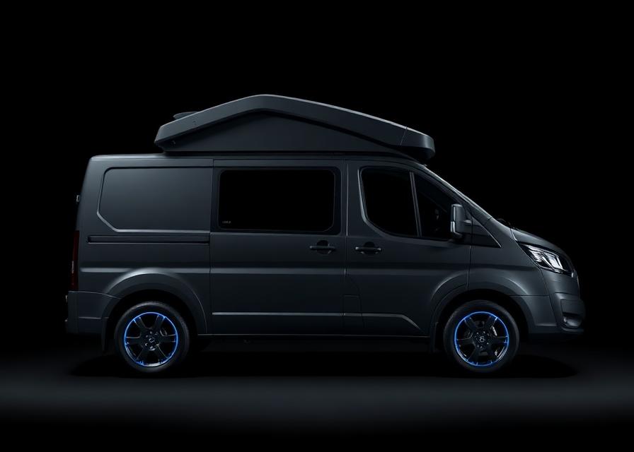 Camper Van vehicle wrapped and detailed by Ghost Auto Shield