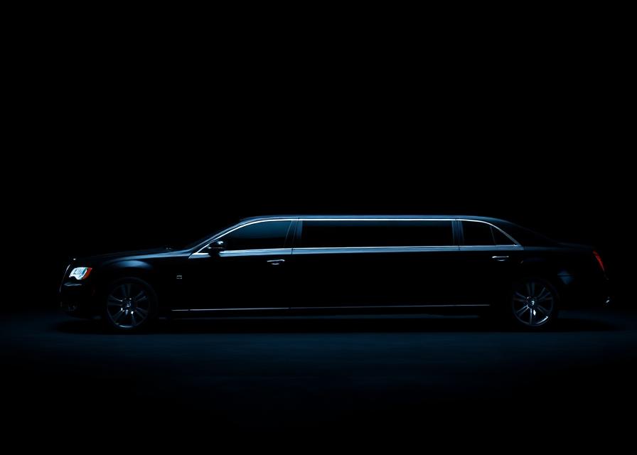 Limousine vehicle wrapped and detailed by Ghost Auto Shield