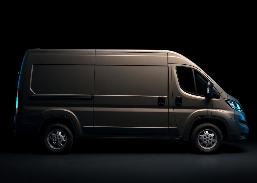 Cargo Van vehicle wrapped and detailed by Ghost Auto Shield